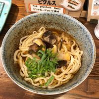 Vegan udon at Menkui Kinya in Kyoto