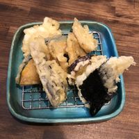 Tempura  at Menkui Kinya in Kyoto