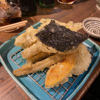 Gemüse-Tempura  at Menkui Kinya in Kyoto