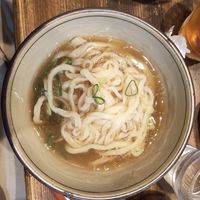 Thick soup (my boyfriend had)  at Menkui Kinya in Kyoto