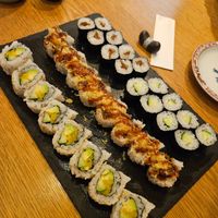 Vegan sushi at Sushi-Dining Nob in Takayama