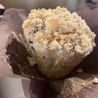 Blueberry muffin   at First Avenue Coffee in Spokane