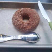 Vanilla base with cinnamon sugar at First Avenue Coffee in Spokane