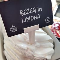 Lemon ice cream. Photo by: Mali čoko, naravni sladoled, Slovenske Konjice on Facebook at Mali Čoko in Slovenske Konjice