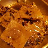 Vegan ravioli at La Strega in Panama City