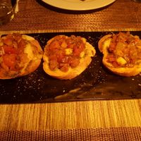 Bruschetta at La Strega in Panama City