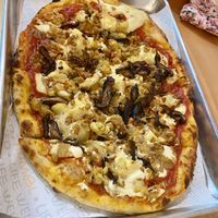 Meat lover pizza at HUMBL in Orlando