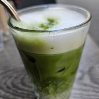 Iced Oat Matcha Latte at Liebling Trier in Trier