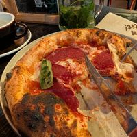 Vegan Salami Pizza at Liebling Trier in Trier