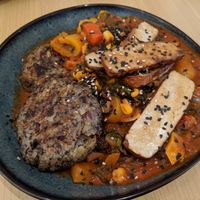 Shakshuka with tofu at Liebling Trier in Trier