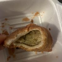 Inside of samosa  at Tikka Express in Gainesville