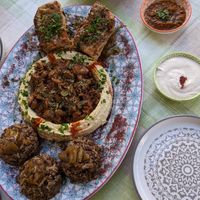 Plate for 2 at Akkawy in Berlin