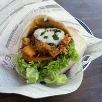 shawarma pita  at Akkawy in Berlin