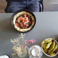 "Hummus foul" at Akkawy in Berlin