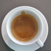 Double espresso at Akkawy in Berlin