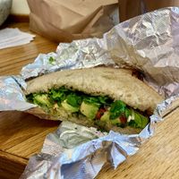 Pesto Veggie (vegan) #Veganuary at Vine Sourdough Bakery in Gainesville