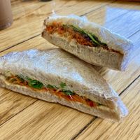 Hummus and Veggie (vegan) #Veganuary at Vine Sourdough Bakery in Gainesville