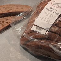 Whole wheat loaf at Vine Sourdough Bakery in Gainesville