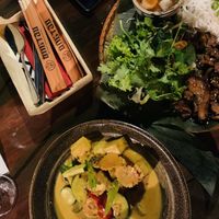 Tofu curry. TE LEKKER!  at Ong Tao in Frankfurt