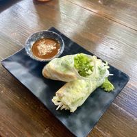 Summer rolls with tofu   at Ong Tao in Frankfurt