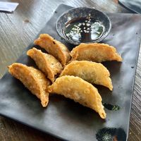 Fried dumplings   at Ong Tao in Frankfurt