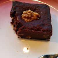 Walnut Brownie at Sticky Fingers in Amsterdam
