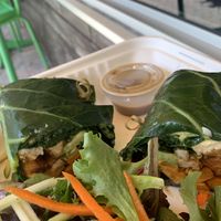 Black Bean Collard Wrap at PurGreens in Delray Beach