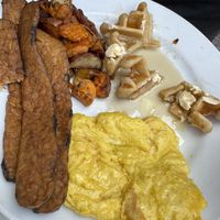 American breakfast   at Big Mike's in Fort Lauderdale