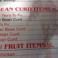 Tofu options at Hop Bo in West Melbourne