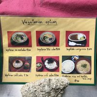 Menu at Momiji-so in Hatsukaichi