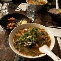 Miso vegetable ramen at Ramen Takara in Auckland