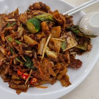 Fried Kway Teow, delicious 😋 at Red Apple 红苹果素食 - Blk 16 Teck Whye in West Singapore