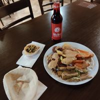 Sahara Vegan + sweet + soft drink at Sahara Imbiss - Schöneberg in Berlin