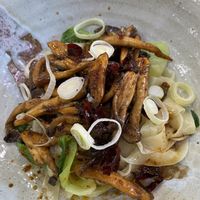 Spicy noodles!  at Mananim Recipe in Seoul