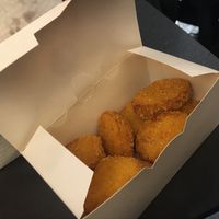 Vegan nuggets at MAX - Medborgarplatsen in Stockholm