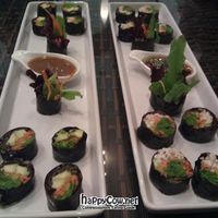 sushi at Ariya Organic Cafe in Bangkok
