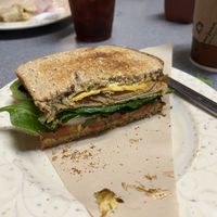 Vegan Sammy. Really good  at Southie Coffee in Clearwater