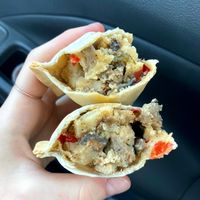 Vegan empanada at Southie Coffee in Clearwater