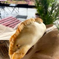 Vegan empanada at Southie Coffee in Clearwater