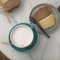 Cappuccino
Coconut cake
Orange cake at Red Velvet in Padua