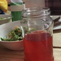 Jugo Natural de grosella at Señor Conejo in Asuncion