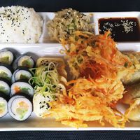 Menu #2, vegetarian. at Coréen Haebalaki in Tourcoing