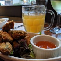 Avocado fries at Lyn-Genet's Kitchen in New York City