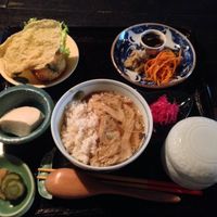 Lunch set  at Hale in Kyoto