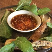 Spring rolls at Do Chay - Knight District in Vancouver