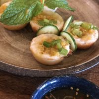 Coconut rice cakes  at Do Chay - Knight District in Vancouver