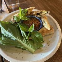 Spring rolls (made GF) So Goood, fresh out of the fryer   at Do Chay - Knight District in Vancouver