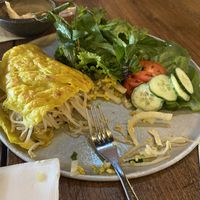 Turmeric Crepe (made GF); we really like this too!  at Do Chay - Knight District in Vancouver