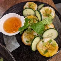 Coconut rice cakes at Do Chay - Knight District in Vancouver