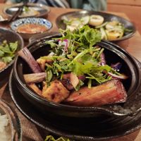 Black Garlic Eggplant at Do Chay - Knight District in Vancouver